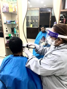 Safety and hygiene measures | Asylum Hair Salon in Thamel, Kathmandu