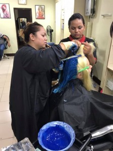 Hair coloring | Asylum Hair Salon in Thamel, Kathmandu