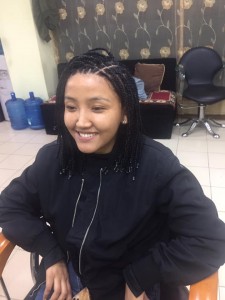 Happy client | Asylum Hair Salon in Thamel, Kathmandu 